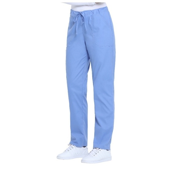 NWT lot of 2 Scrubstar Women's Core Essentials Scrub Pants with Drawstring Tie - Picture 11 of 11